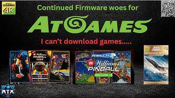 Atgames 4KP Pinball Firmware issues - I cant download games!!! GRRRR!!