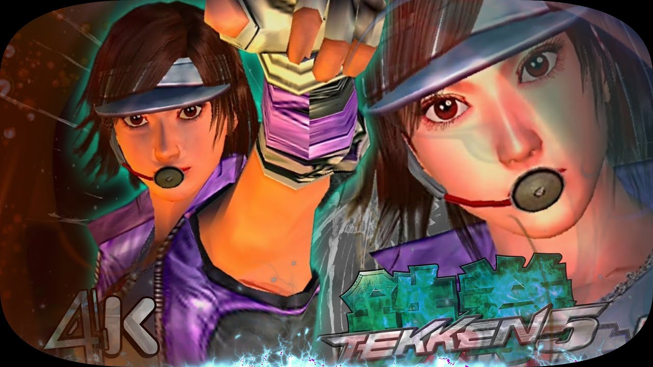 Asuka ( Visor Look , Purple 3p ) Ultra Hard Tekken 5 Remastered