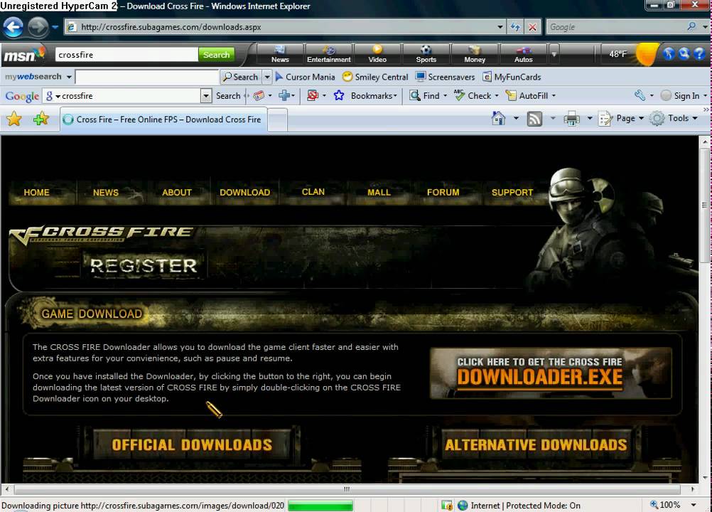 how to download crossfire YouTube