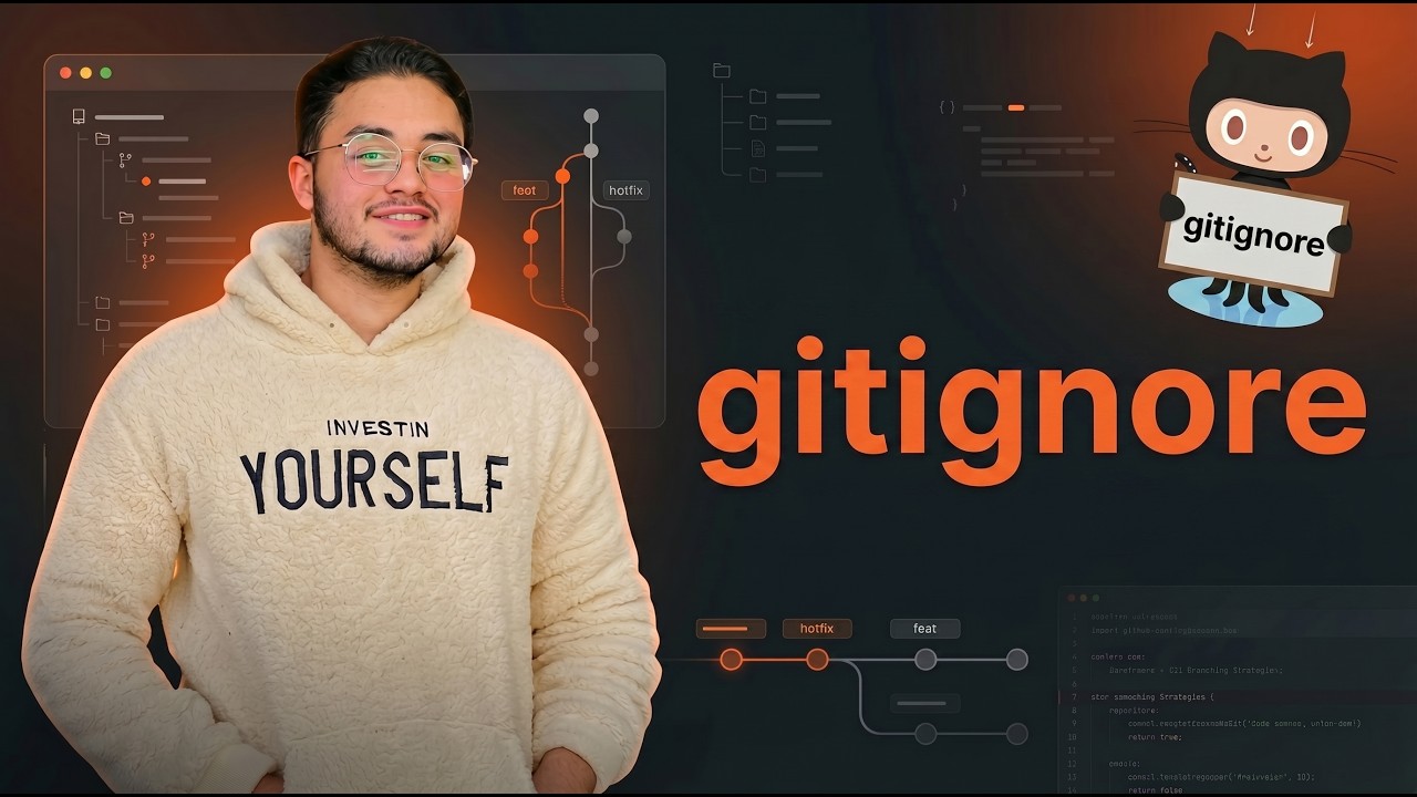 GIT & GITHUB - gitignore | بالعربي - YouTube