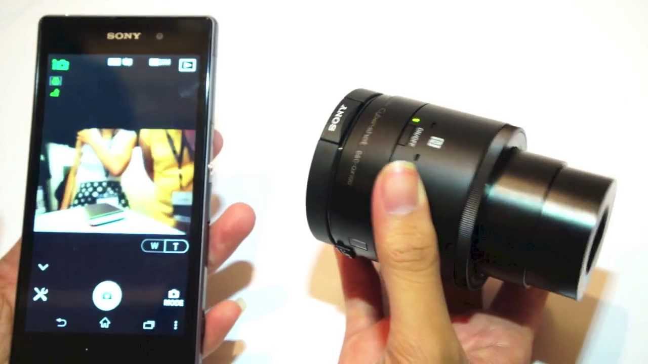 Máy ảnh Sony DSC-QX100 Thế giới máy ảnh số