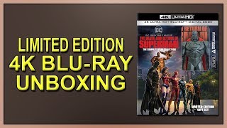 The Death and Return of Superman: The Complete Film Collection 4K+2D Blu-ray Gift Set Unboxing