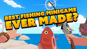 Here is how fishing works in my Indie game. What do you think!? (Video is sped up)