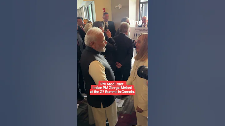 Italian Prime Minister Giorgia Meloni met PM at the G7 Summit in Kananaskis, Canada.