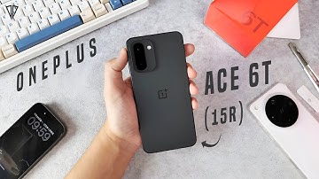 OnePlus Ace 6T Aka OnePlus 15R (Black) Unboxing - First Look & Hands On | Snapdragon 8 Gen 5!