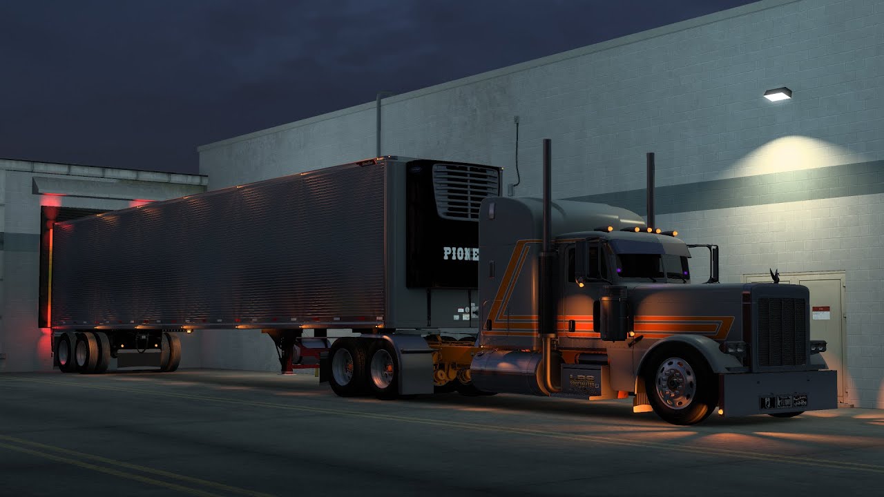 ATS LOUD 3406E CAT! Pizzster Modding 389, B4RT modding Reefer
