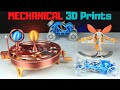 Amazing mechanical 3d prints  cool things to 3d print