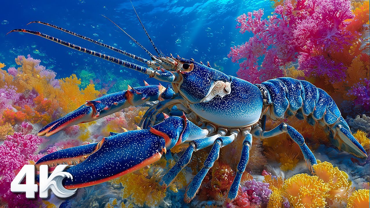 Dream Aquarium 4K 🐠 Peaceful Fish & Coral Scenes with Natural Aquarium Sounds for Sleep