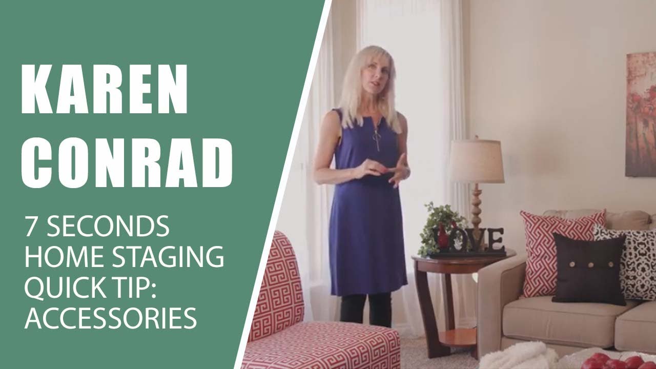 How to Use Accessories in Home Staging I 7 Seconds Home Staging Quick
