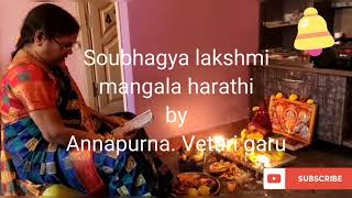 Soubhagya lakshmi song by Annapurna. Veturi garu