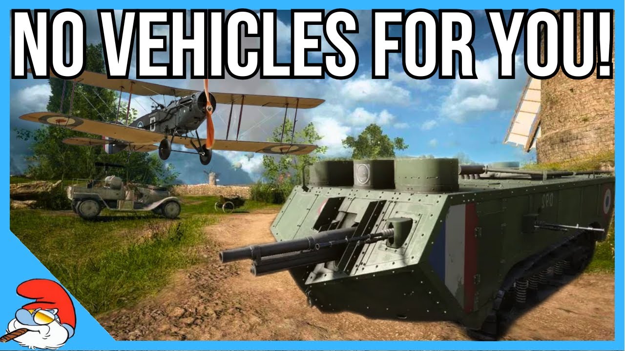 The Anti Vehicle St. Chamond Tank in Battlefield 1! | Battlefield 1 Mondays