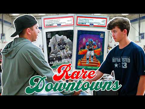 I Bought ULTRA RARE BLACK DOWNTOWNS At The Best Card Show In Ohio! 🤯