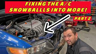 MY CAR IS TAKING ME TO THE CLEANERS! HOW A SIMPLE A/C COMPRESSOR JOB HAS SPIRALED OUTTA CONTROL! PT2