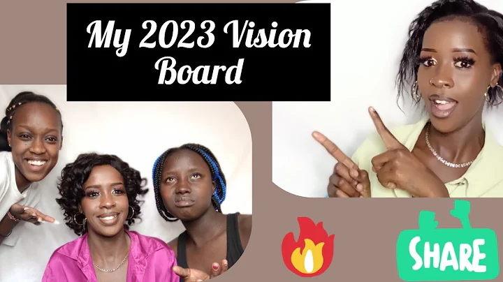 MY 2023 VISION BOARD | My GOALS, DREAMS, MANIFESTA...