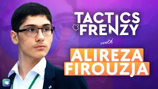 Alireza Firouzja Plays Tactics Frenzy! screenshot 4