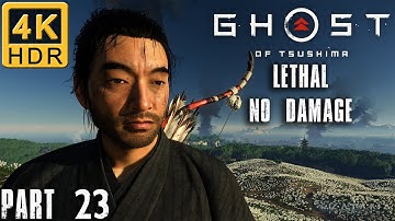 Ghost of Tsushima Walkthrough | Part 23 | Lethal No Damage | Act 3: Heart of the Jito