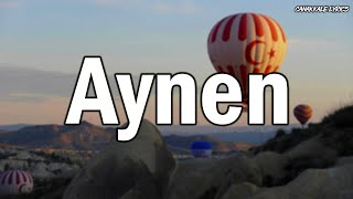 Heijan & Muti - AYNEN (Sözleri-Lyrics) Şarkı Sözleri 🎶