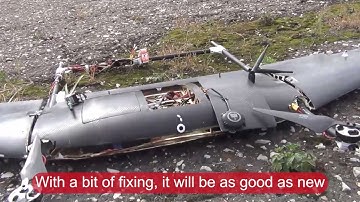 Drone crash #ardupilot #drone #crash #fail #plane
