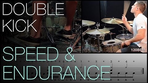 Double Kick Speed and Endurance Lesson by Troy Wright