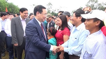 Phó Thủ tướng Vương Đình Huệ dự Ngày hội Đại đoàn kết toàn dân tộc tại Nghệ An