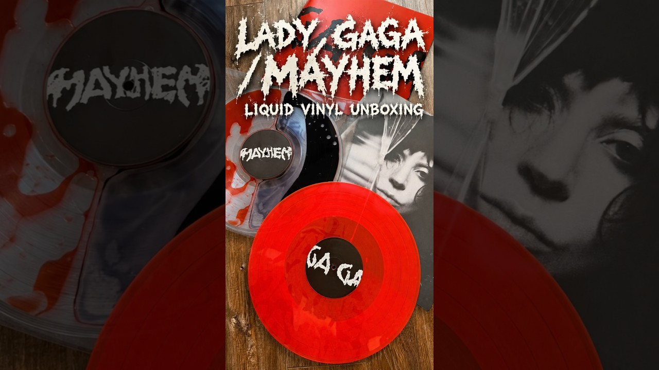UNBOXING | Lady Gaga Mayhem Liquid Vinyl | Limited Edition by Bad
