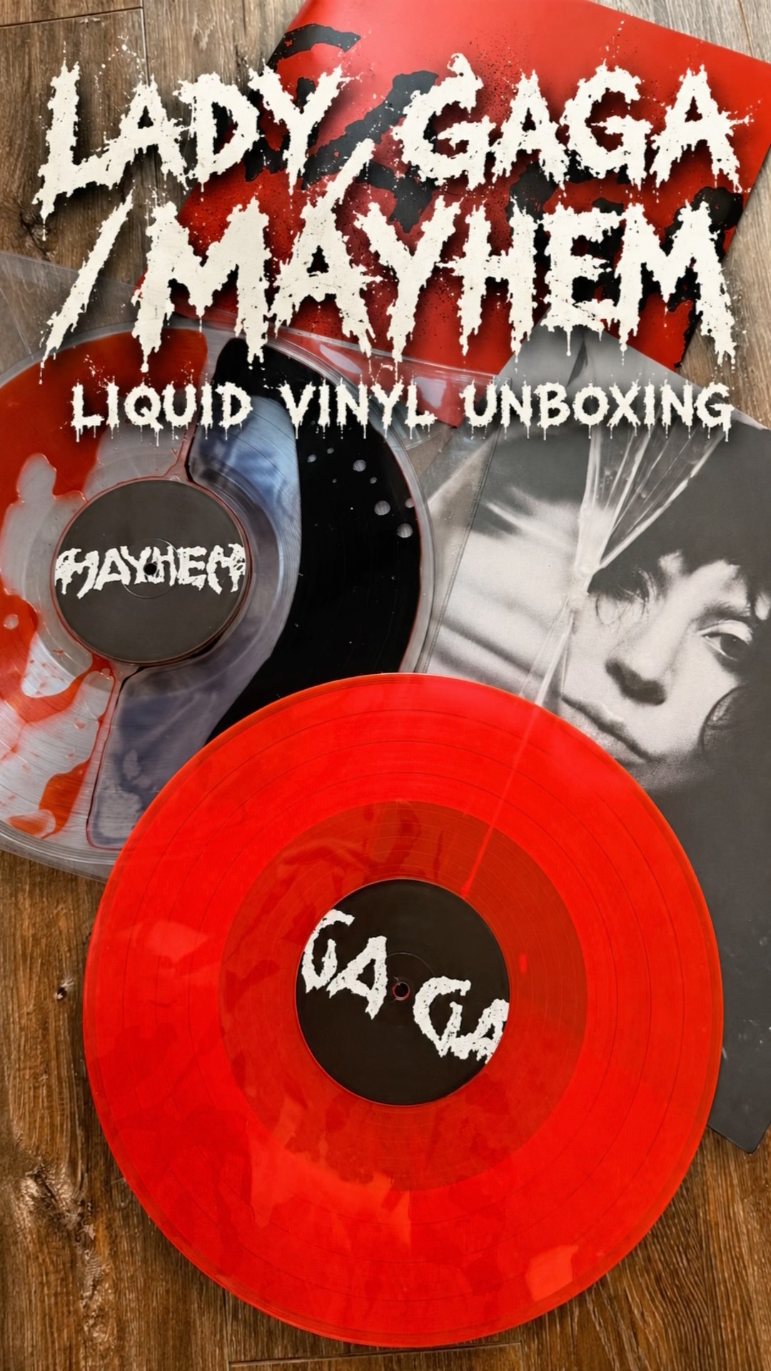 UNBOXING | Lady Gaga Mayhem Liquid Vinyl | Limited Edition by Bad