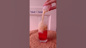 Thumbnail of Ide minuman buat yang banyak sirup di rumah abis lebaran~ Olahan Marjan | Yakult | Minuman seger