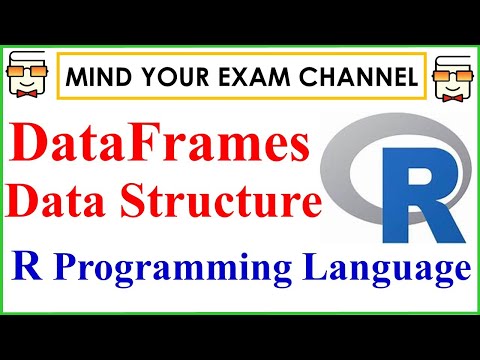 DataFrames in R Programming Language | Adding new row & column to a DataFrame | Beginner R tutorial