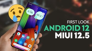 First Look : MIUI 12.5 ANDROID 12, New Widgets, Features | MI 11x, Redmi K40, POCO F3 🔥