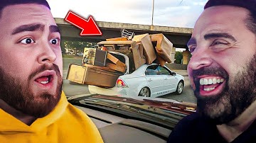 LosPollosTV And Dad React To Best Of New Jersey Drivers! (Road Rage, Accidents and Convenient Cops)
