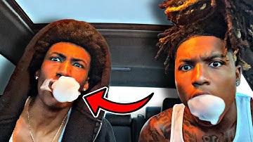 GHOSTING CHALLENGE WAGER😳💰w/ @RockstarJus