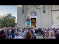 Trapani oggi Sabato 23 Maggio uscita della processione di Maria SS. Ausiliatrice 