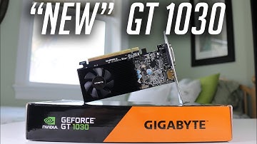 The "NEW" GT 1030 w/ DDR4! Does it suck?