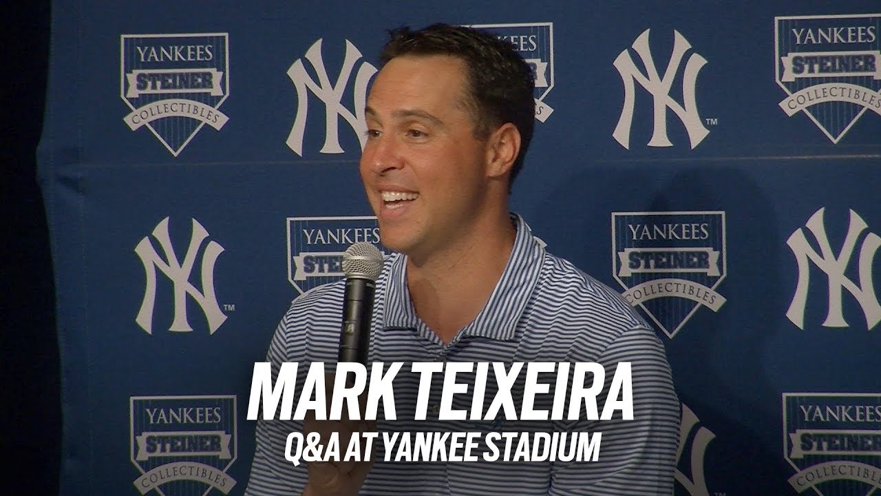 Chemise New York Yankees Mark Teixeira Majestic - Bleu Taille L Garçon - MLB