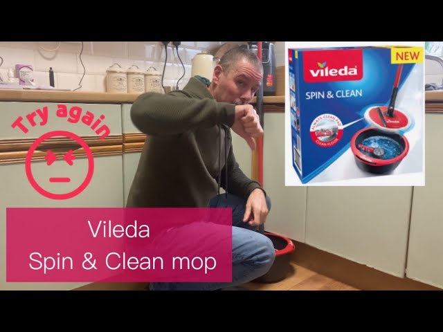 Vileda Spin & Clean mop FAULTS !! 