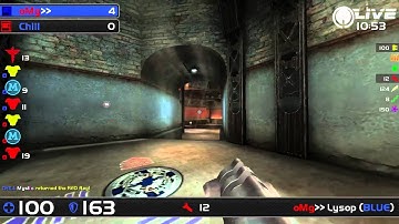 Clanchill vs OMG - Map 1 - Ironworks - Quake Live CTF