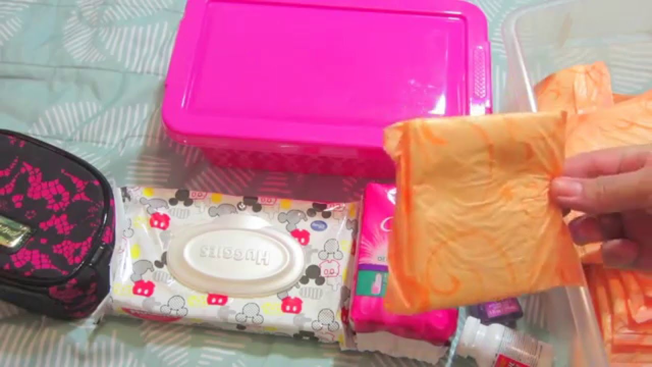 Organiza tu botiquin femenino de emergencias