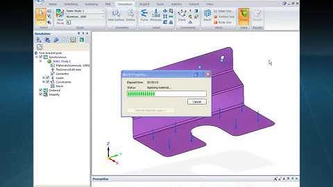 Solid Edge Tips & Tricks  Solid Edge Simulation, Mid Plane Surface