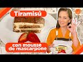 Tiramisú con mousse de mascarpone