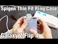 Galaxy Z Flip 4: Spigen Thin Fit Ring Designed Case Review