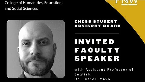 CHESS Student Advisory Board Invited Faculty Speak...