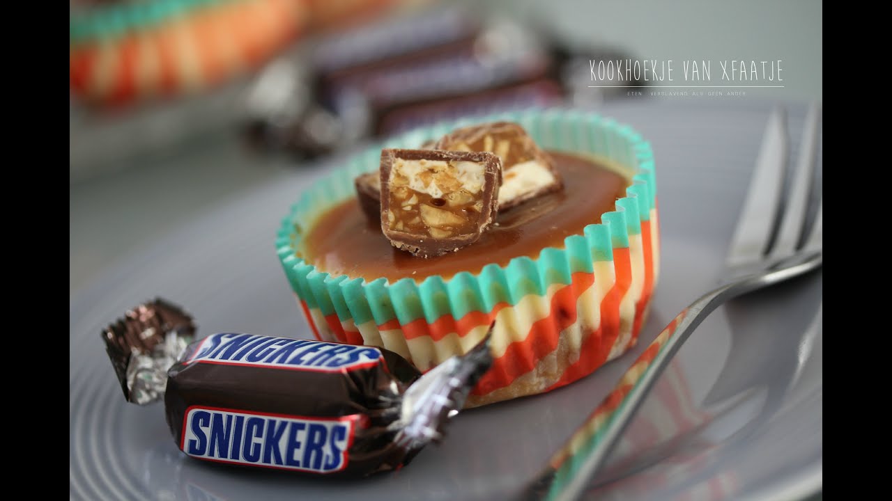 Verbazingwekkend Snickers Cheesecakes – Uit de keuken van Fatima SV-68