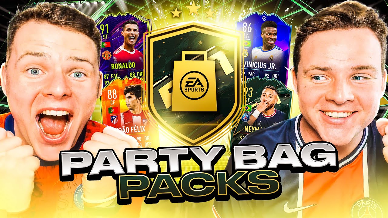 ON OUVRE NOTRE PACK DES FÊTES PARTY BAG SBC 🎄 FIFA 22 Ultimate Team avec 0€ #63