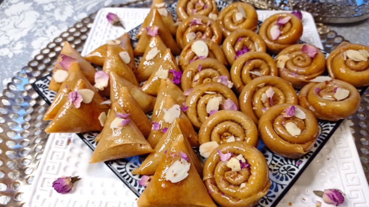 بريوات ومحنشات صغار بالكاوكاو من أروع ما يكون مع سر التعليكة وبطريقة مبسطة ،حلويات ومعسلات رمضان.🌙