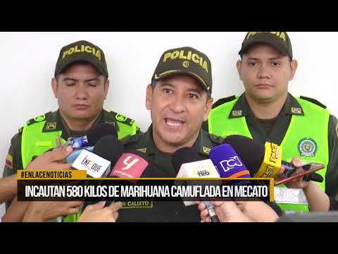 Policía incautó 580 kilos de marihuana en vía a la Lizama