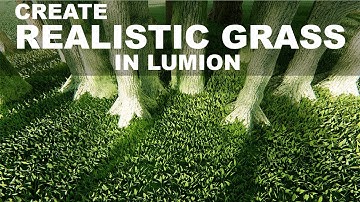 Realistic Grass In Lumion | Create Realistic Grass in Lumion