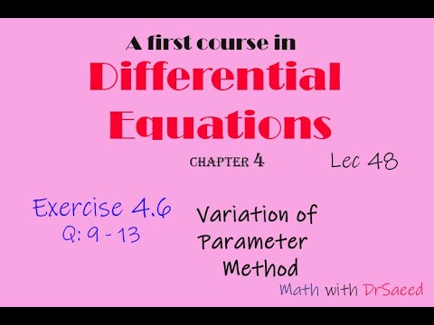 Differential Equations ||