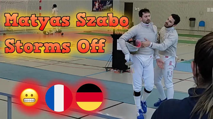 Fencing Gets Heated?! | Strasbourg 2022
