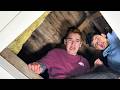 STUCK in an Abandoned ATTIC! *creepy*