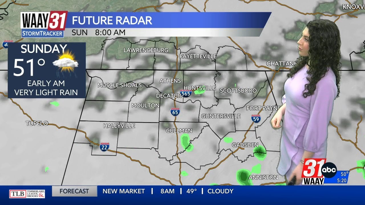 Grace is tracking rain Saturday night and into Sunday - YouTube